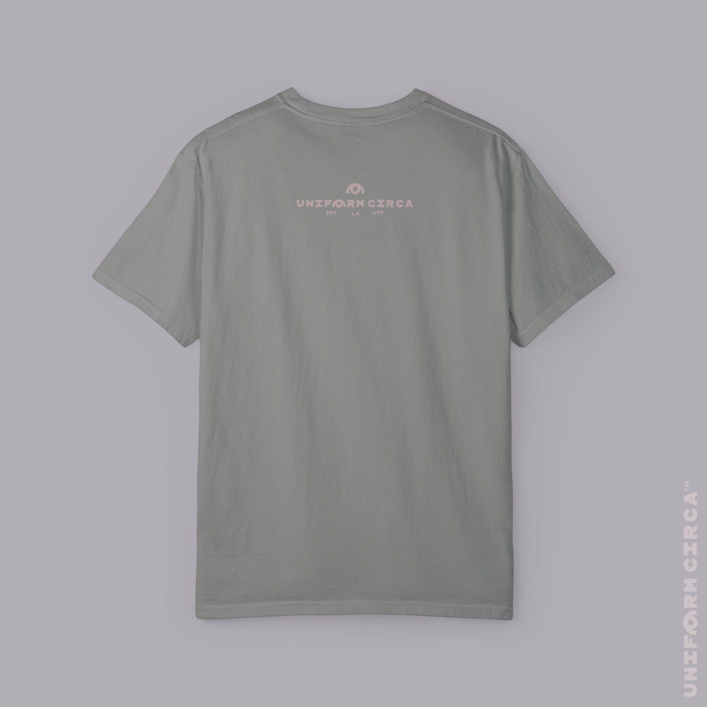 OYSTER ALL | Crewneck T-Shirt | Printed Iced Grape