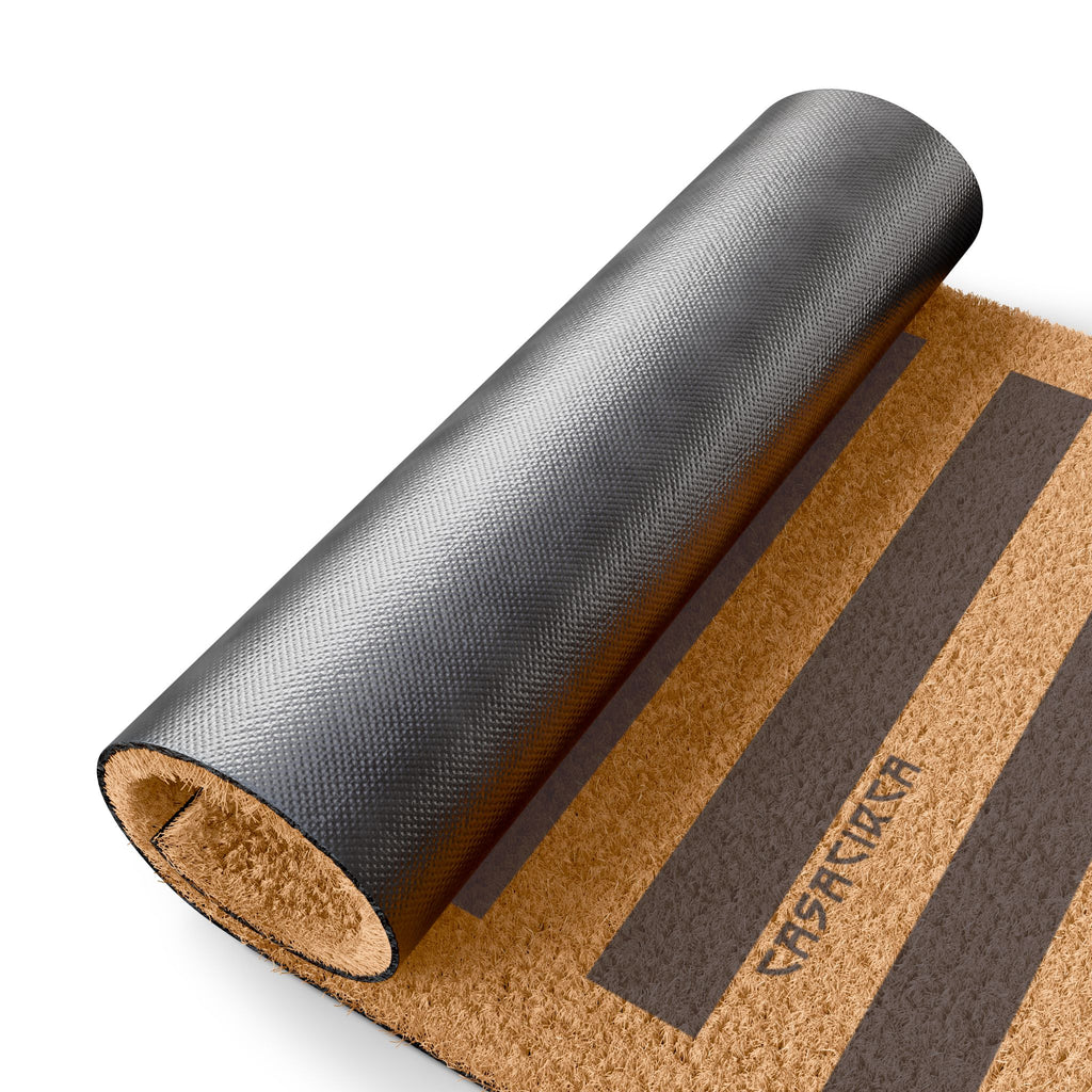 CASACIRCA RACER ENTRYWAY | CHOCOLATE | Stylish Doormat, Entryway Rug, Modern Home Decor, Indoor Outdoor Mat, Gift for New Homeowners, Housewarming Decor
