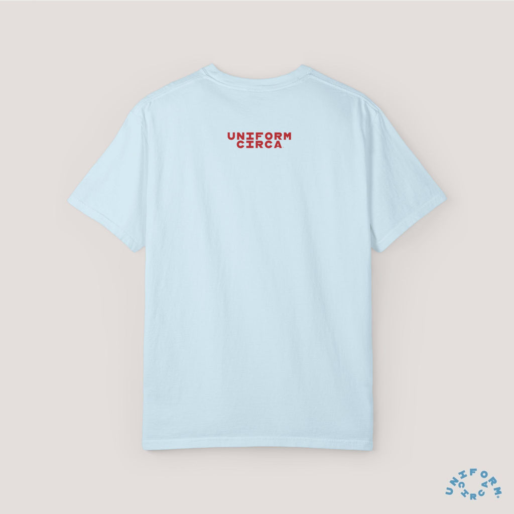 LET'S DANCE REVISITED CREWNECK T-SHIRT | Printed Blue