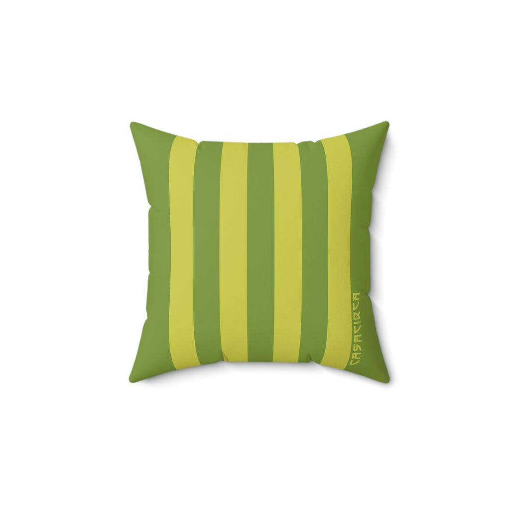 CASACIRCA | RACER PILLOW | WIMBLEDON GREENS 2 | Stylish Faux Suede Pillow - Home Decor, Cozy Living Room, Gift Idea, Nautical Theme, Interior Design Accents