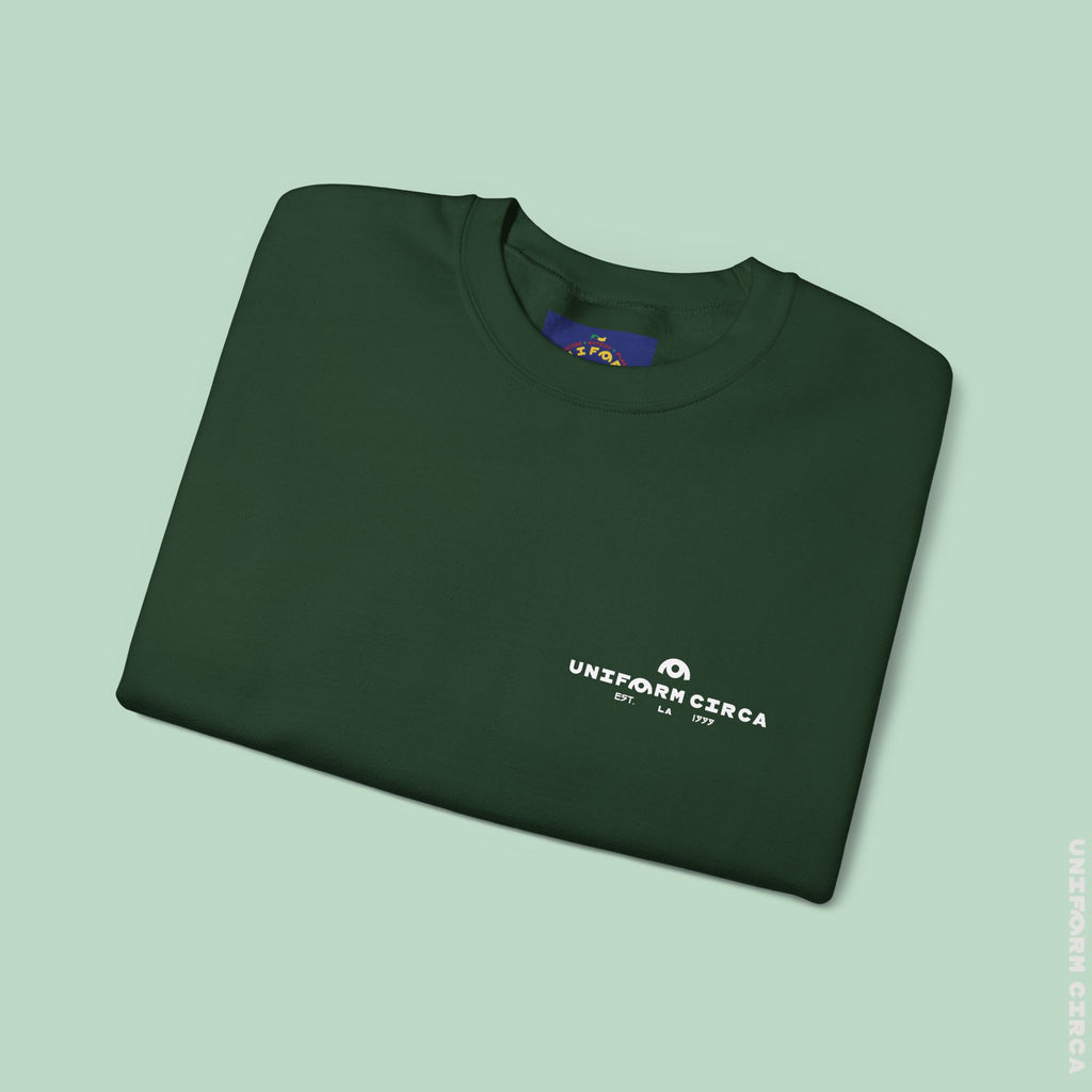 OYSTER ALL WORDMARK | CREWNECK T-SHIRT | Printed White