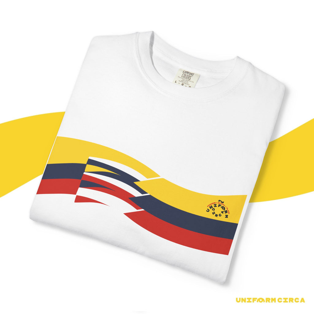 TRI-WAVE | Crewneck T-Shirt | Primaries