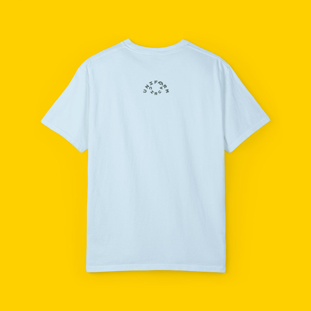 UNIFORM STACKED 1 CREWNECK T-SHIRT | Printed