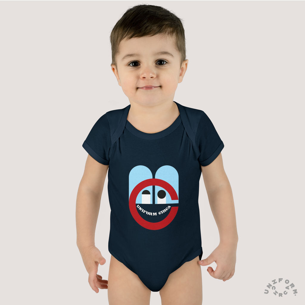 FUNNY BUNNY - Infant Baby Rib Bodysuit - Adorable Bunny-Like Graphic | Multiple Colors