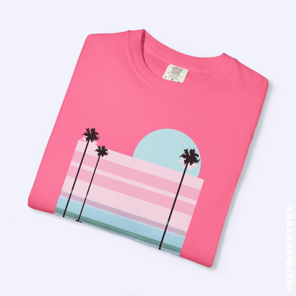 MOON OVER | CREWNECK T-SHIRT | Printed