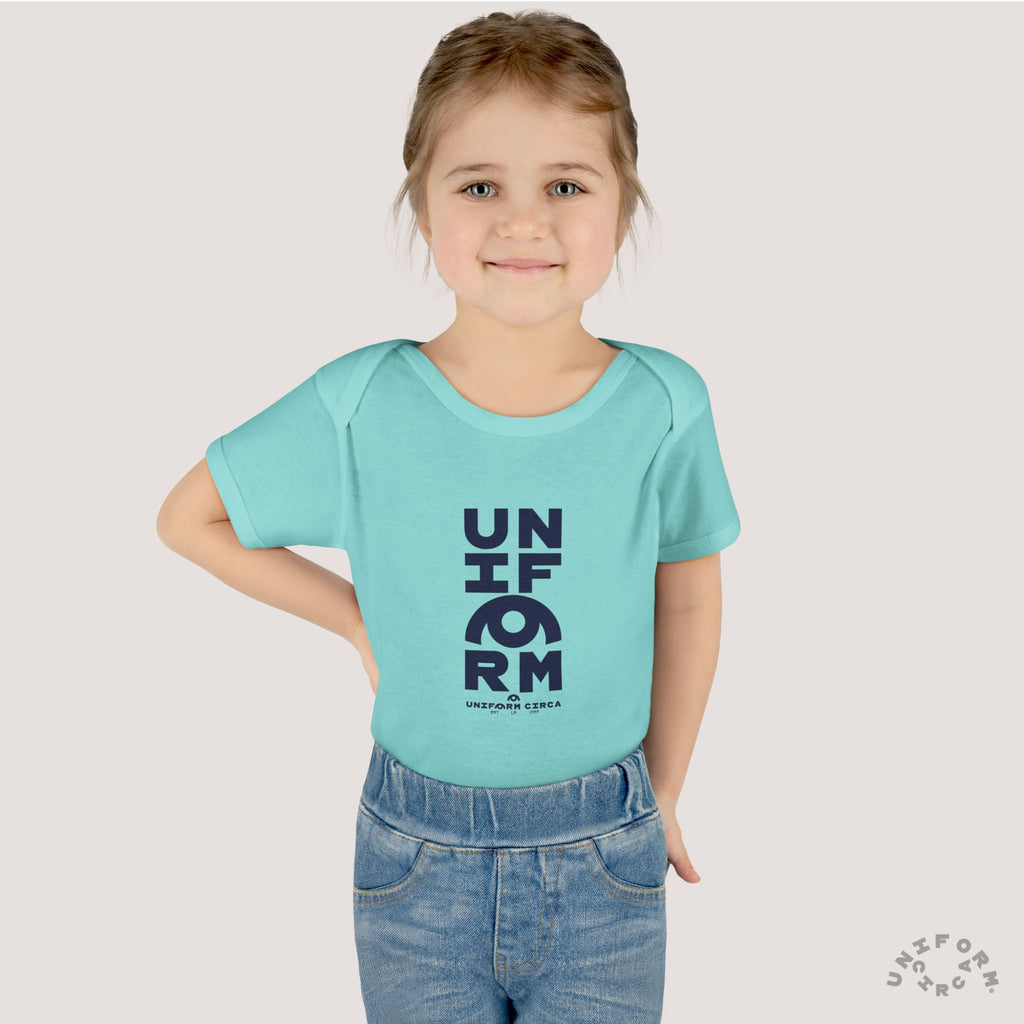 UNIFORM STACK | Infant Baby Rib Bodysuit | Multiple Colors