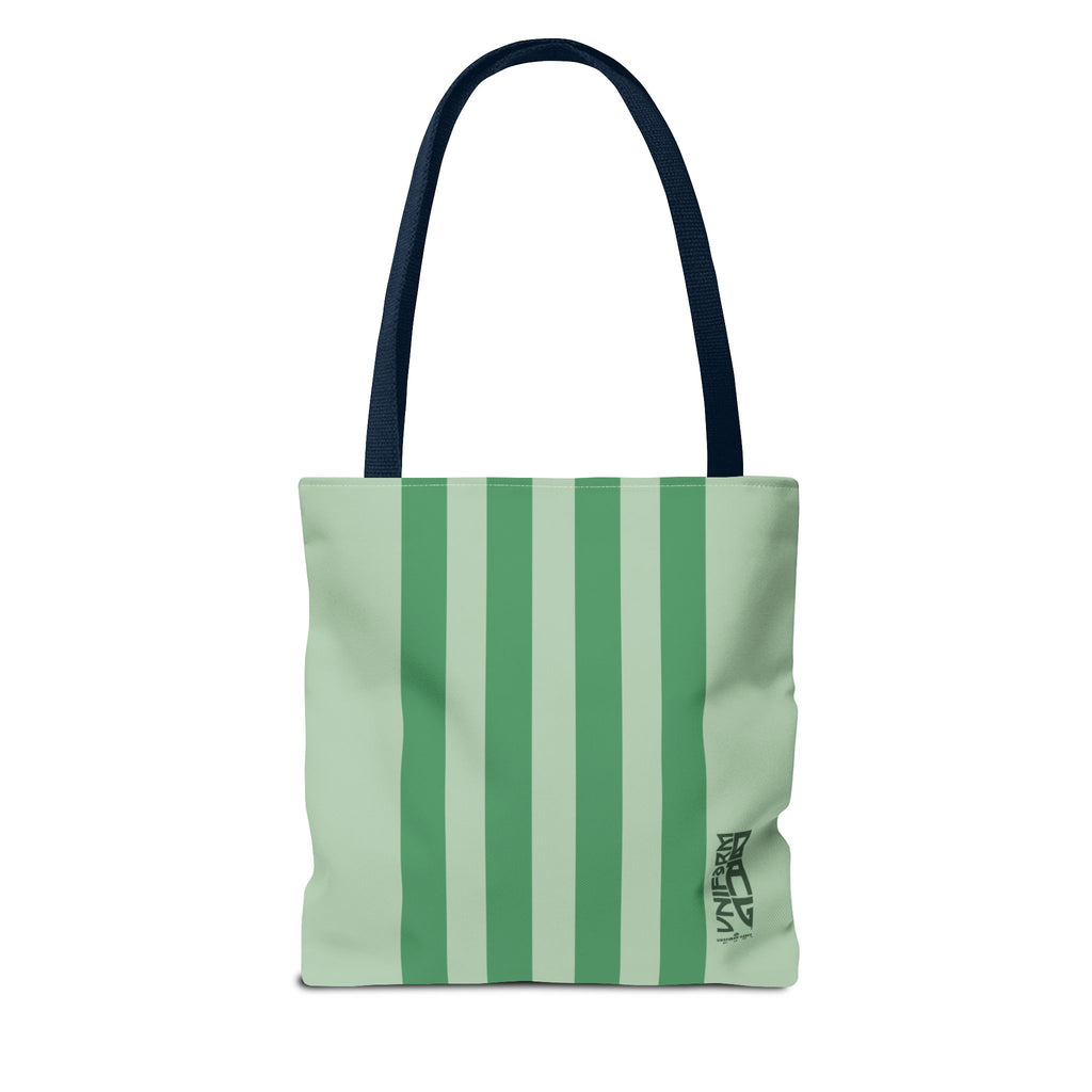 RACER JR. BAG | CUCUMBER/BOWLING GREEN | Stylish Minimalist Tote Bag, Eco-Friendly Shopping Bag, Chic Carryall, Reusable Tote, Fashionable Beach Bag, Trendy Everyday Essentials