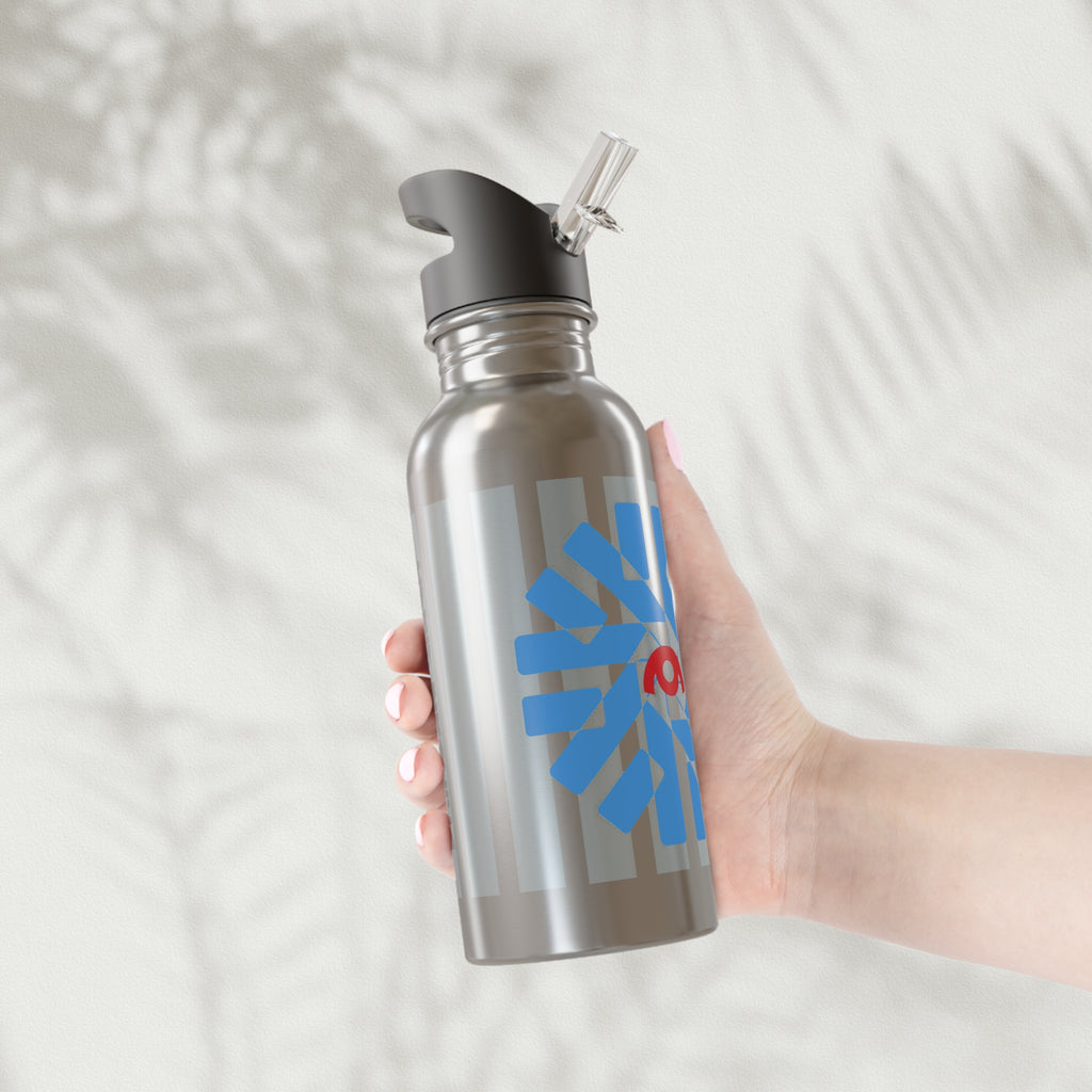 UNIFORM ICE BURST | BPA FREE, Eco-Friendly 20oz Stainless Steel Water Bottle with Straw