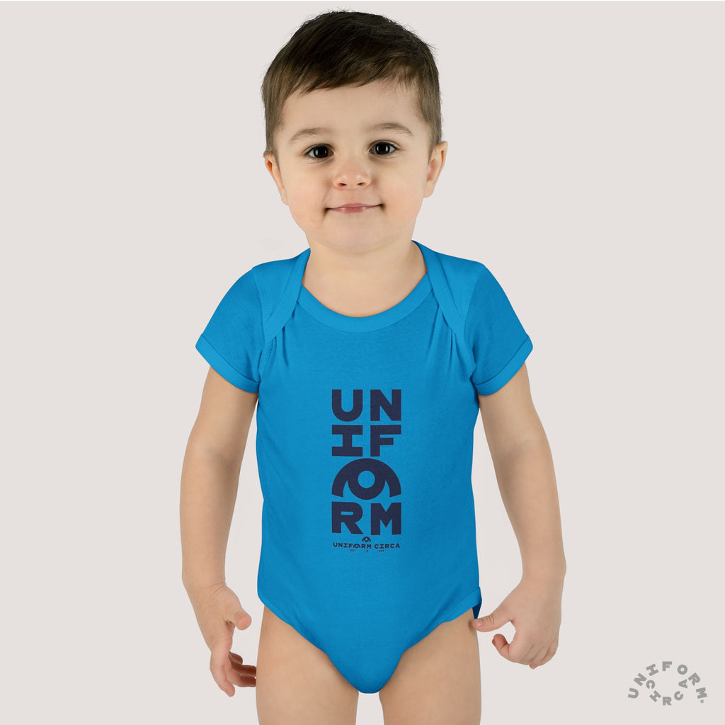 UNIFORM STACK | Infant Baby Rib Bodysuit | Multiple Colors