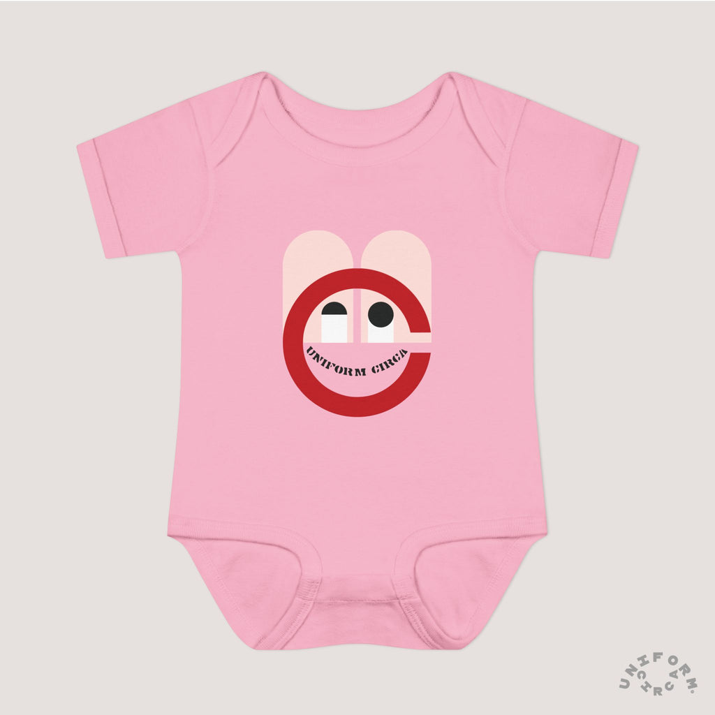 FUNNY BUNNY - Infant Baby Rib Bodysuit - Adorable Bunny-Like Graphic | Multiple Colors