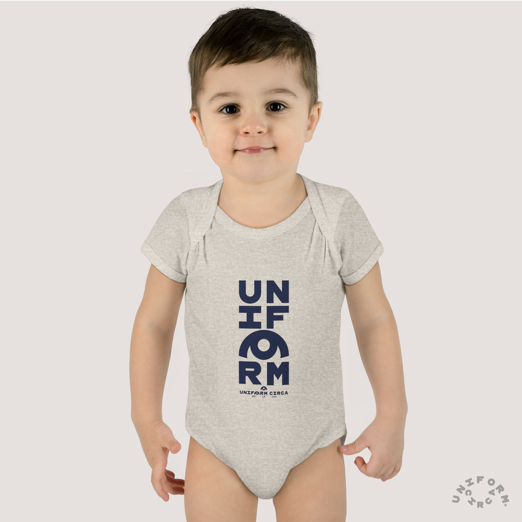 UNIFORM STACK | Infant Baby Rib Bodysuit | Multiple Colors