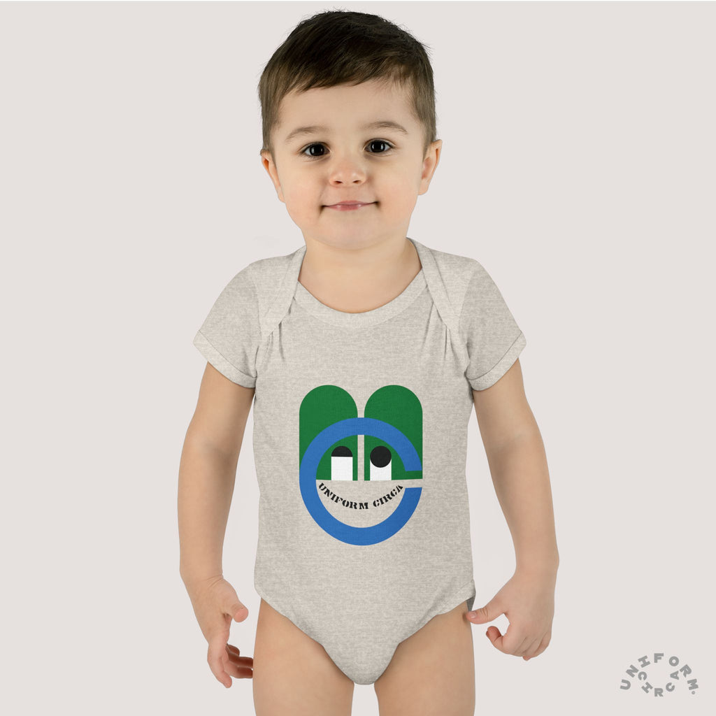 FUNNY BUNNY - Infant Baby Rib Bodysuit - Adorable Bunny-Like Graphic | Multiple Colors