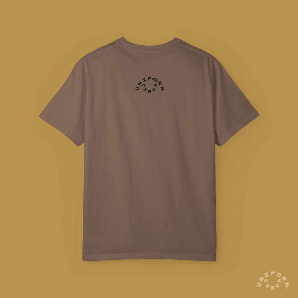 OYSTER LOGO CREWNECK T- SHIRT | Printed Black