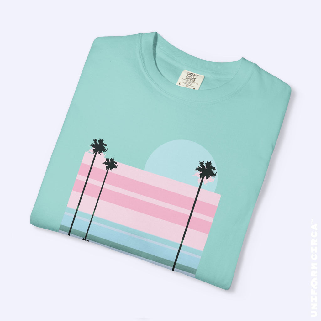 MOON OVER | CREWNECK T-SHIRT | Printed