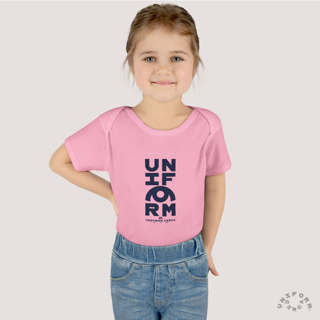 UNIFORM STACK | Infant Baby Rib Bodysuit | Multiple Colors