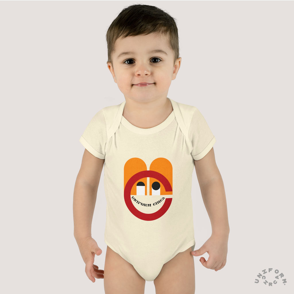 FUNNY BUNNY - Infant Baby Rib Bodysuit - Adorable Bunny-Like Graphic | Multiple Colors