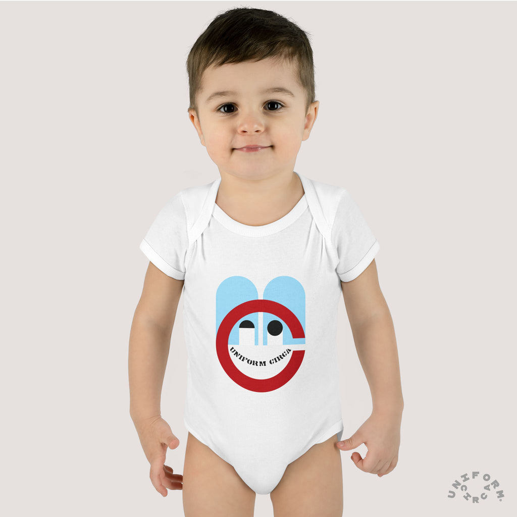 FUNNY BUNNY - Infant Baby Rib Bodysuit - Adorable Bunny-Like Graphic | Multiple Colors