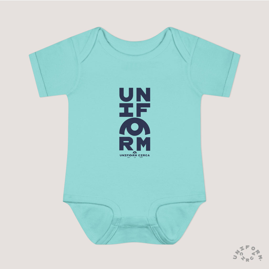 UNIFORM STACK | Infant Baby Rib Bodysuit | Multiple Colors