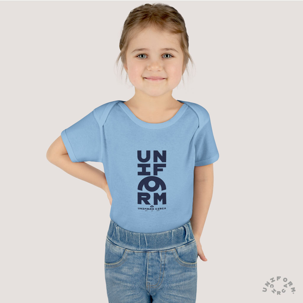 UNIFORM STACK | Infant Baby Rib Bodysuit | Multiple Colors