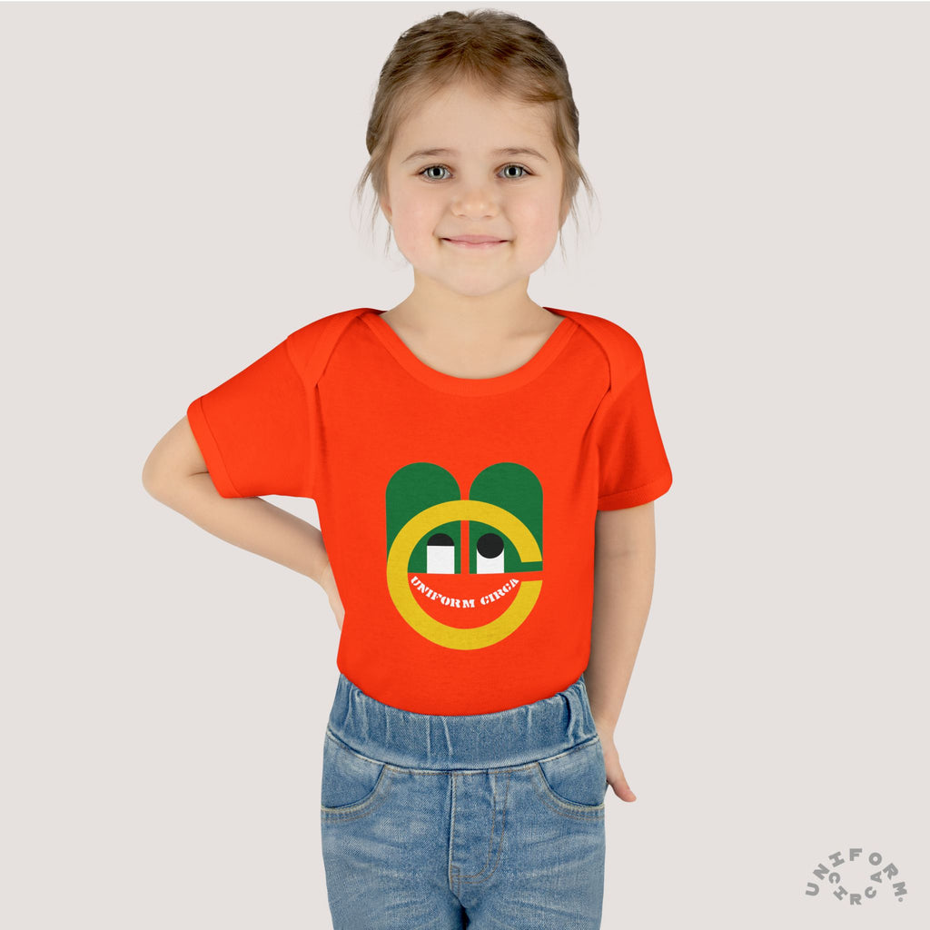 FUNNY BUNNY - Infant Baby Rib Bodysuit - Adorable Bunny-Like Graphic | Multiple Colors