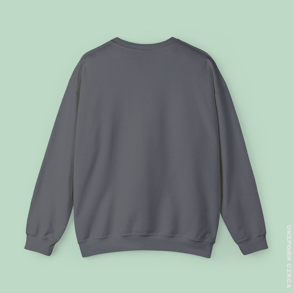 OCULUS LOGO CREWNECK SWEATSHIRT | Black Embroidery