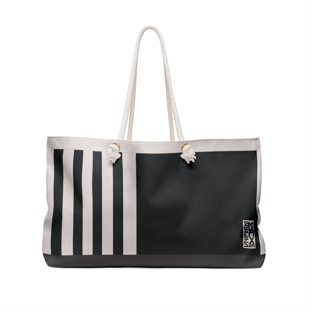 EDGE RACER MAX GHOST BAG | BLACK/SILVER/CHARCOAL | Stylish Travel Tote, Gym Bag, Beach Bag, Personalized Gift, Spacious Weekend Accessories