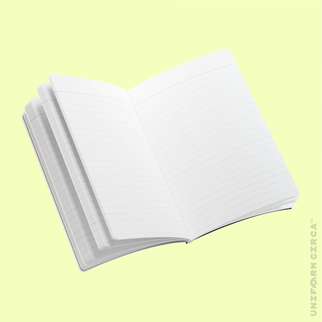 SIMON (SOFT COVER) NOTE & SKETCH JOURNAL | Acid Green/Black