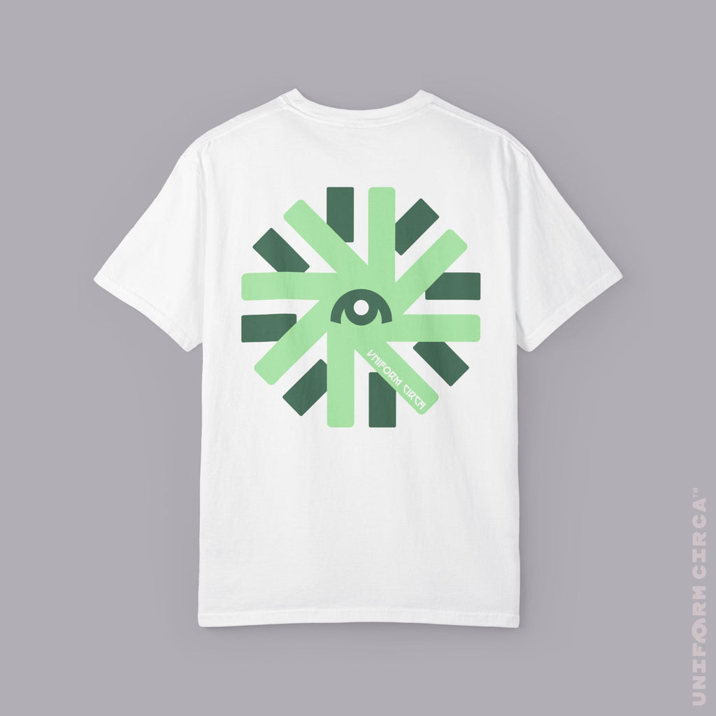 UC CACTI BURST | Printed GREEN/GREEN | Unisex Garment-Dyed T-Shirt