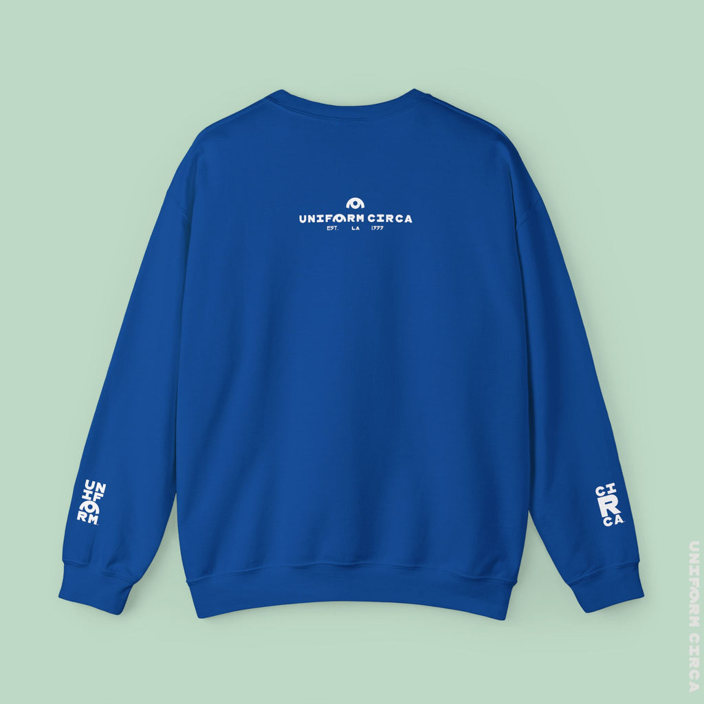 OYSTER ALL WORDMARK | CREWNECK T-SHIRT | Printed White