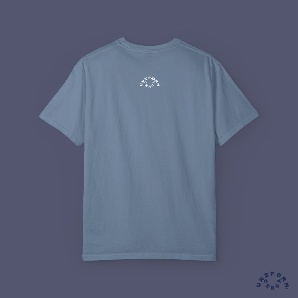 CALIFORNIA SCRIPT CREWNECK T-SHIRT | Printed