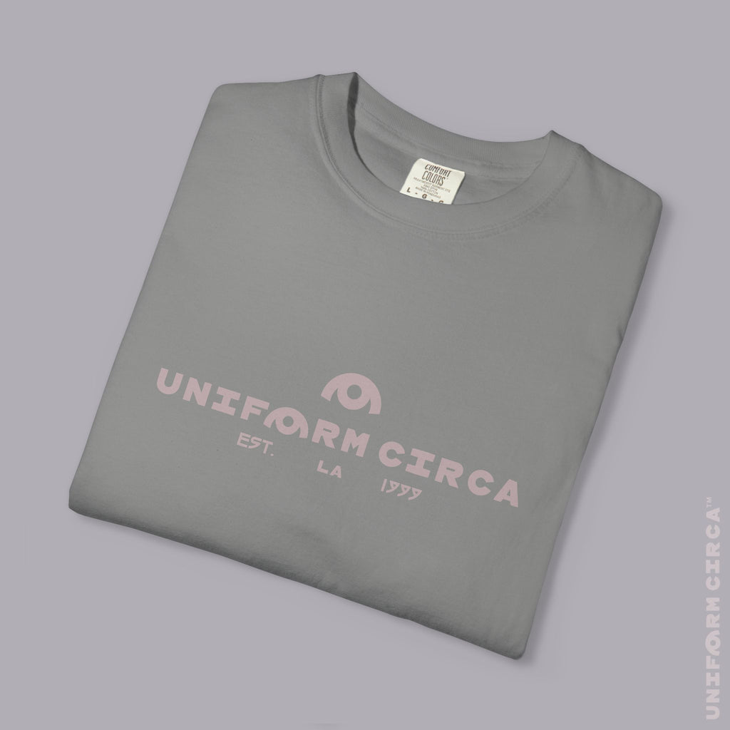 OYSTER ALL | Crewneck T-Shirt | Printed Iced Grape