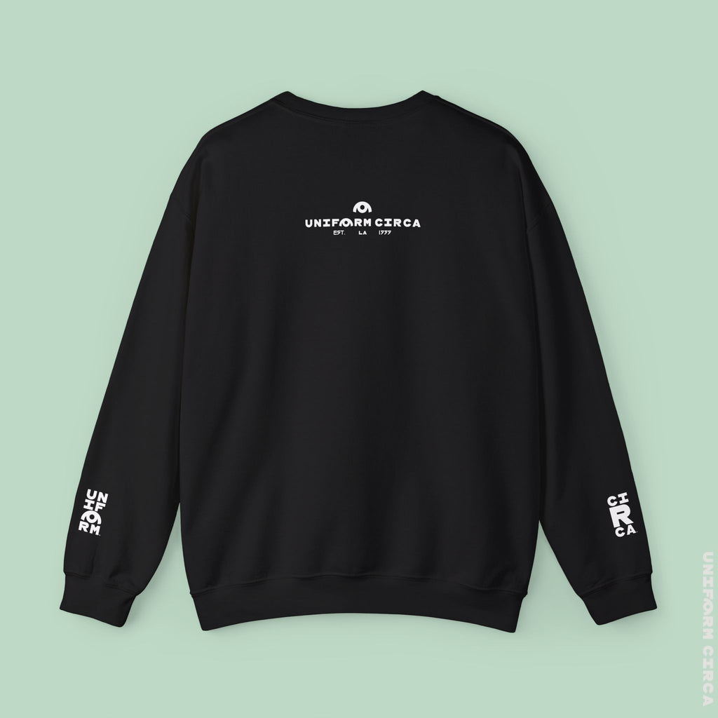 OYSTER ALL WORDMARK | CREWNECK T-SHIRT | Printed White