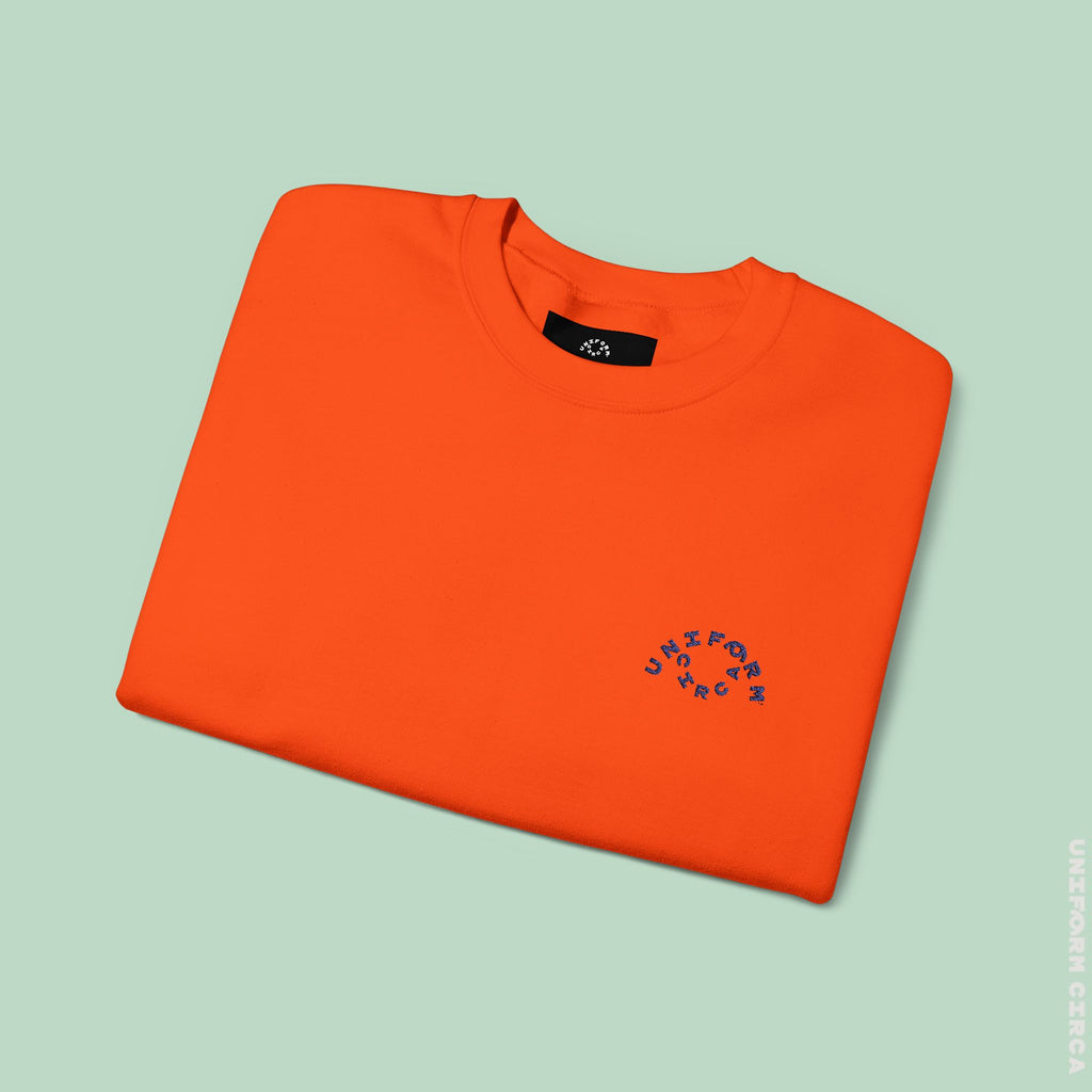 OCULUS LOGO CREWNECK SWEATSHIRT | Black Embroidery
