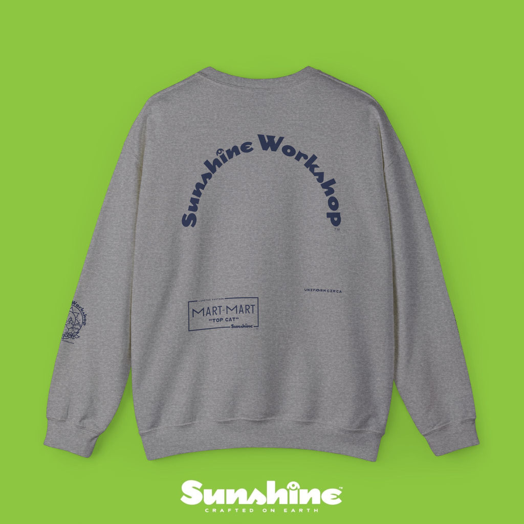 Sunshine | "Top Cat" | Crewneck Sweatshirt | Printed