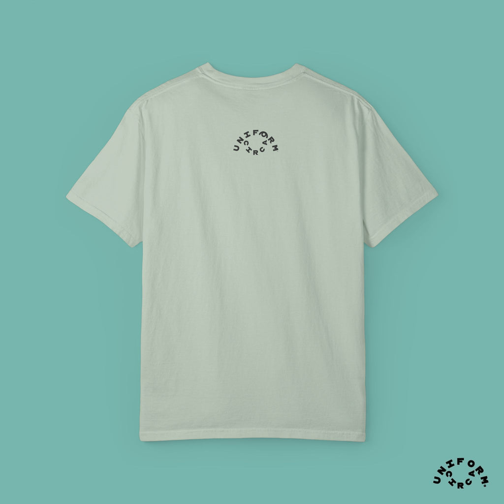 CALIFORNIA BLUEPRINT CREWNECK T-SHIRT | Printed