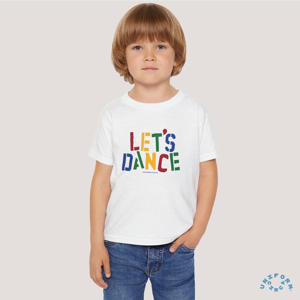 Let's Dance Toddler T-Shirt - Fun Cotton Tee for Kids