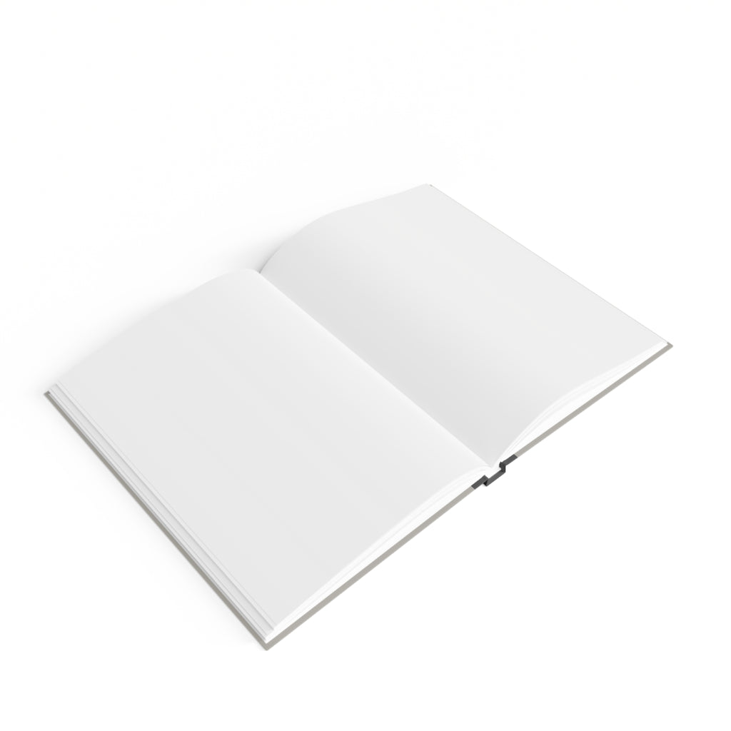SIMON | JOURNAL & NOTEBOOK | Hardcover Blank Pages 5"x7" | Dove Grey & Charcoal