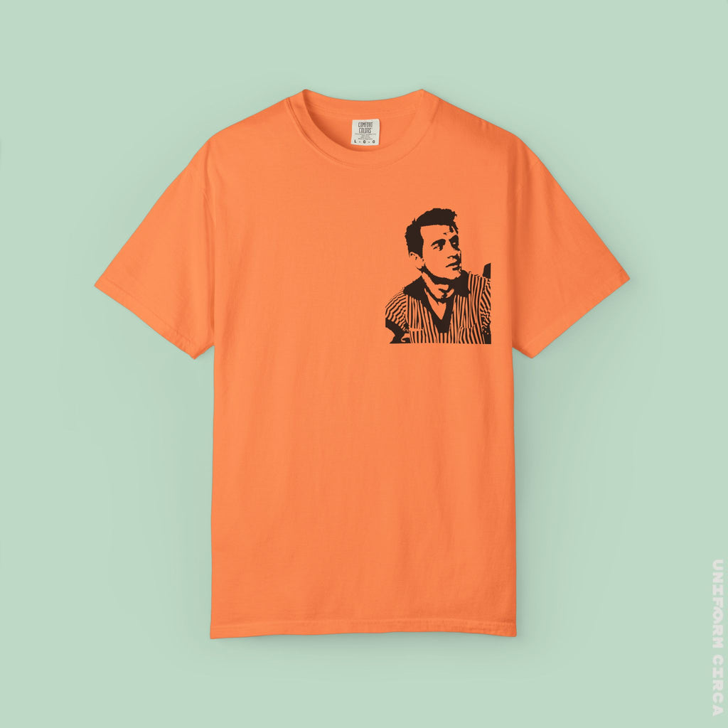 ROCK | CREWNECK T-SHIRT | PRINTED | Retro-Inspired Unisex Garment-Dyed T-Shirt with Iconic Design