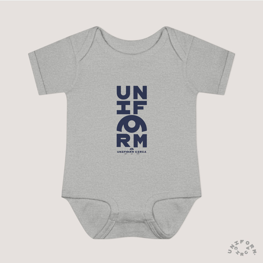UNIFORM STACK | Infant Baby Rib Bodysuit | Multiple Colors