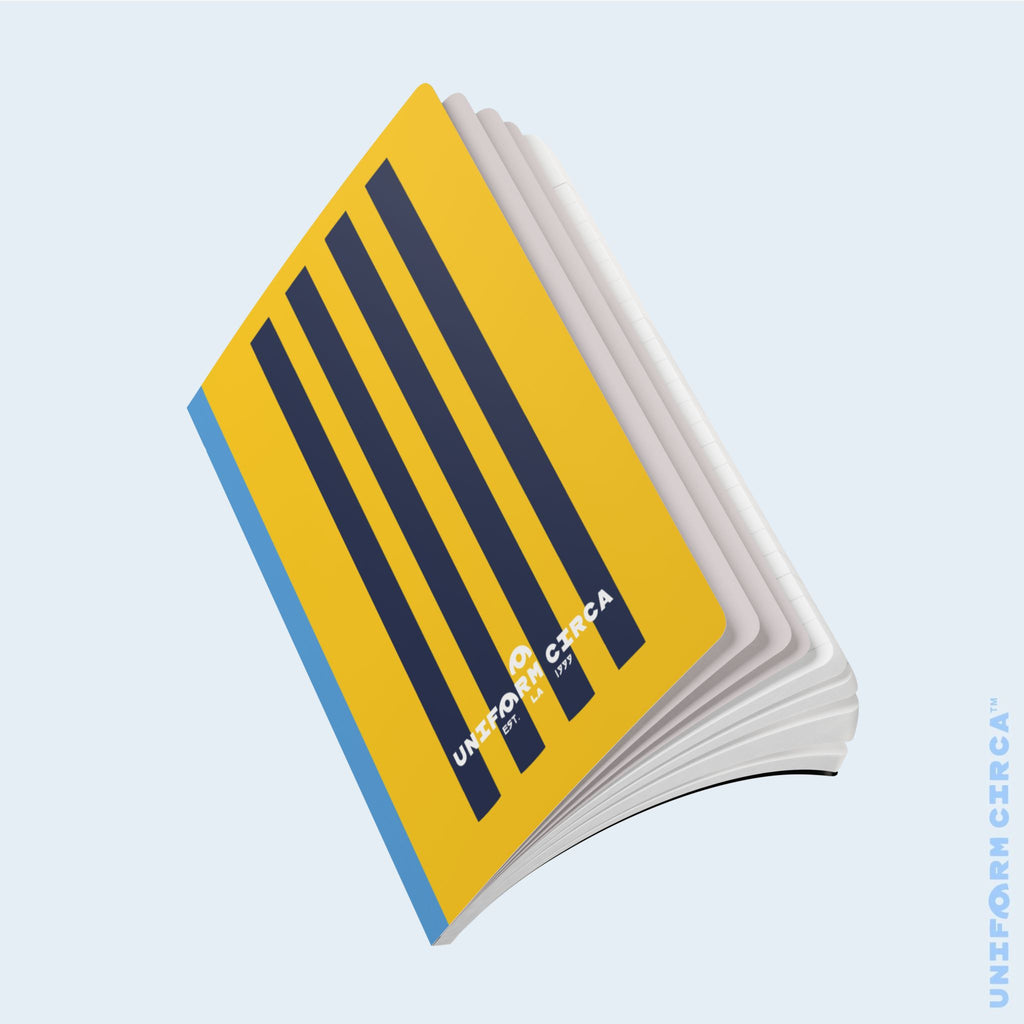 SIMON NOTE & SKETCH JOURNAL | NAVY/YELLOW (SOFT COVER)