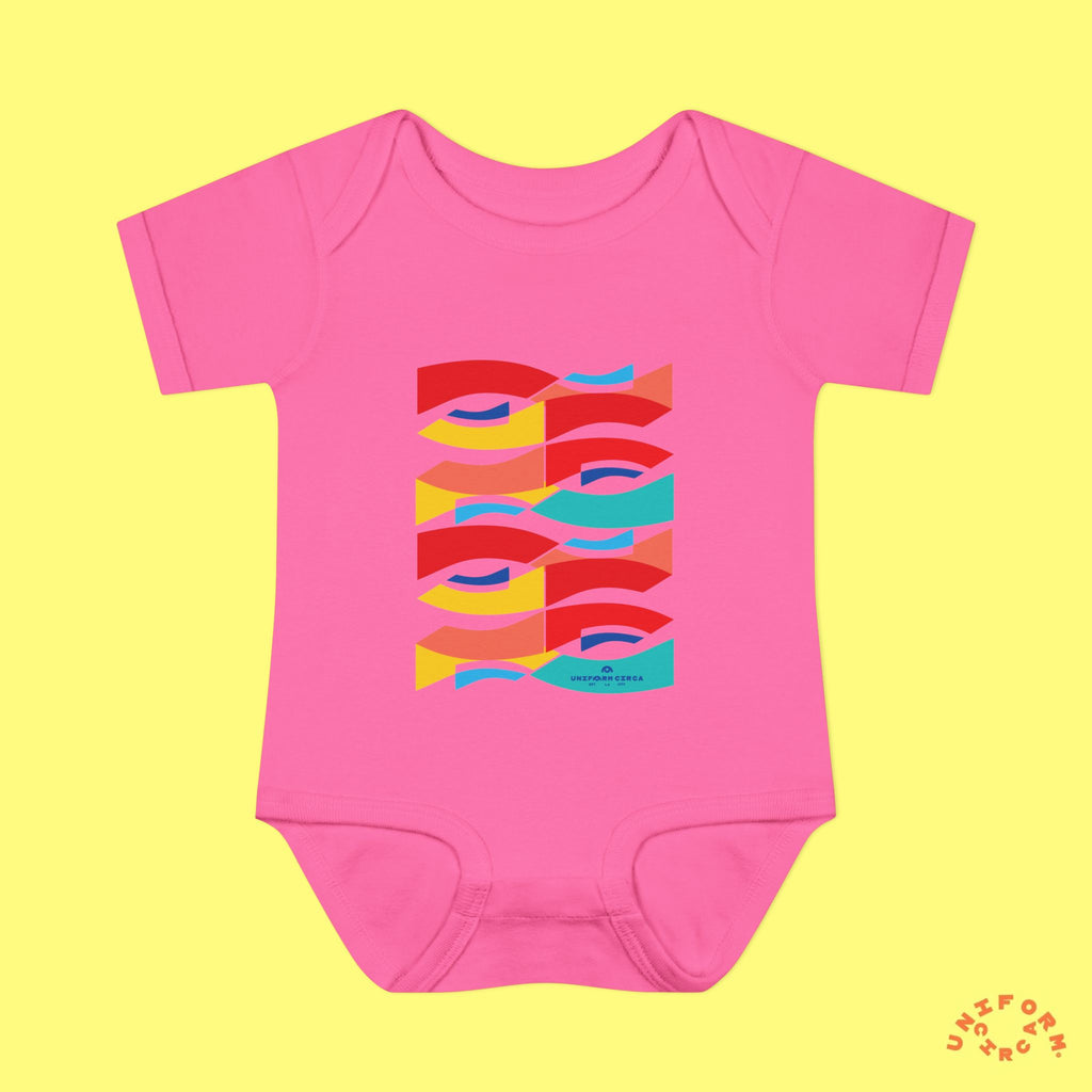 Wavey Kidsplay | Infant Baby Rib Bodysuit | Multiple Colors