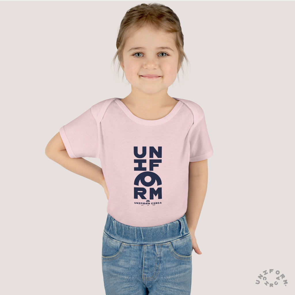 UNIFORM STACK | Infant Baby Rib Bodysuit | Multiple Colors