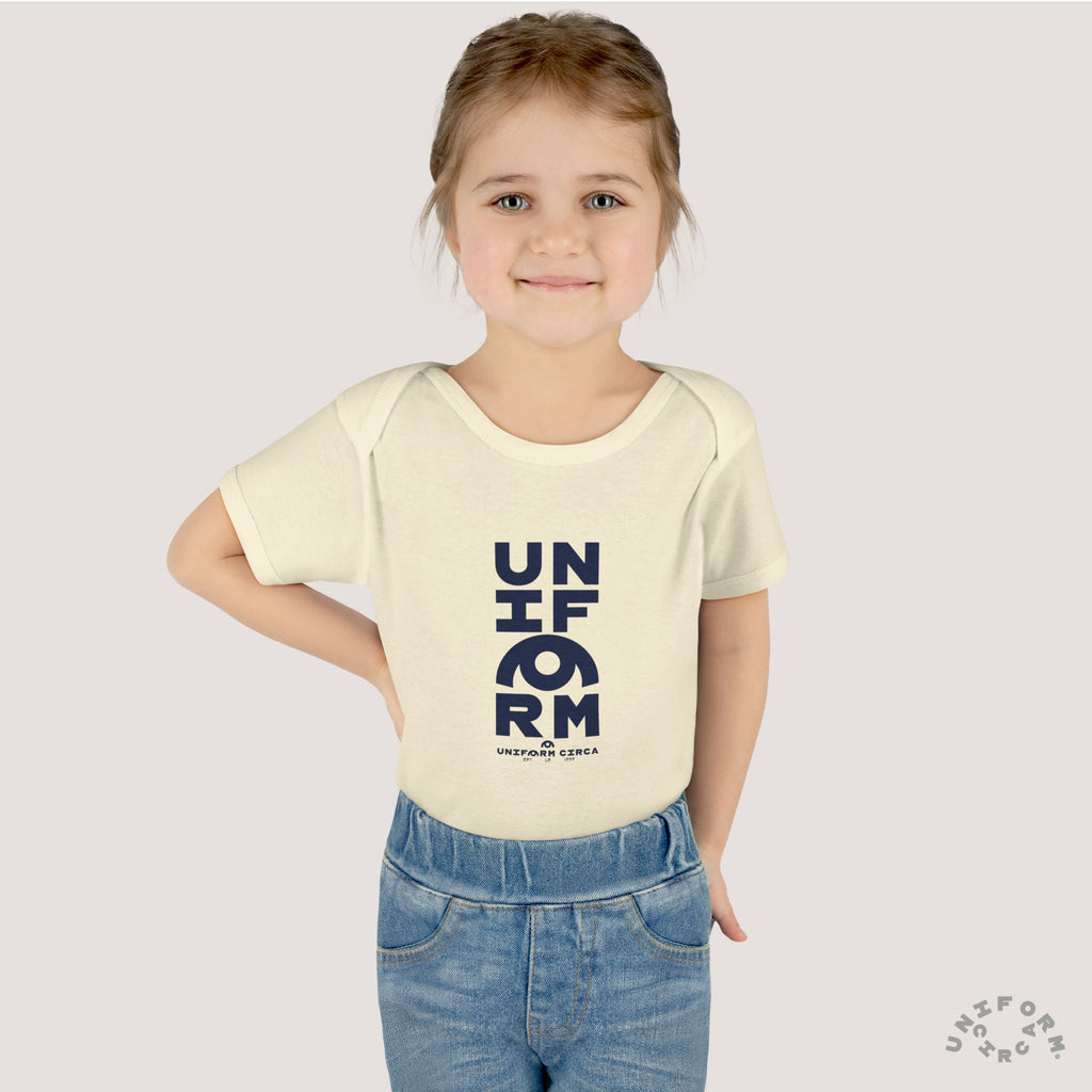 UNIFORM STACK | Infant Baby Rib Bodysuit | Multiple Colors