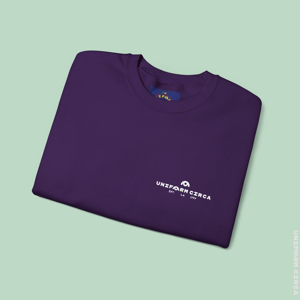 OYSTER ALL WORDMARK | CREWNECK T-SHIRT | Printed White