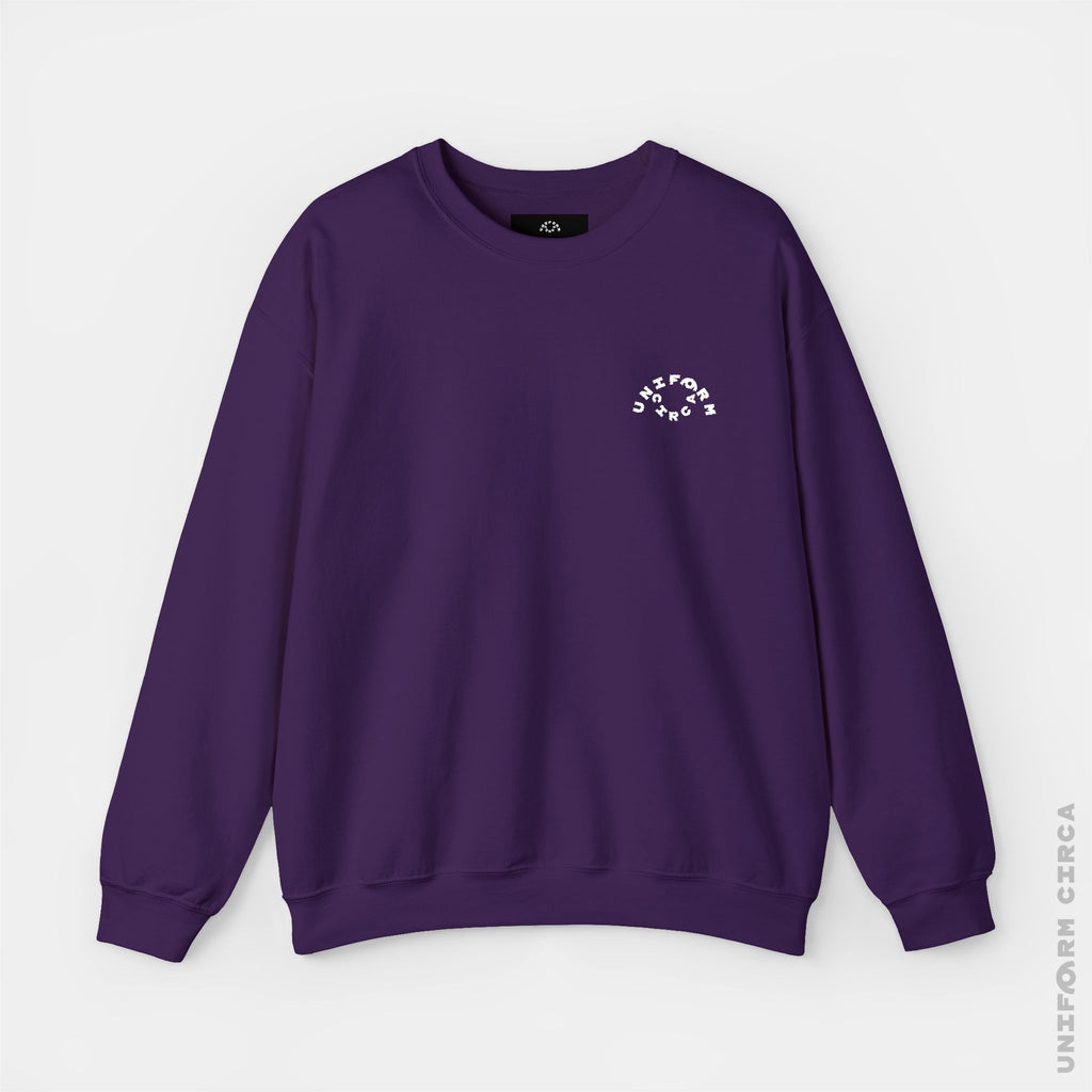 The JASON | OCULUS LOGO | Crewneck Sweatshirt | 100% Cotton | Pearl Embroidery | Designed & Printed in California