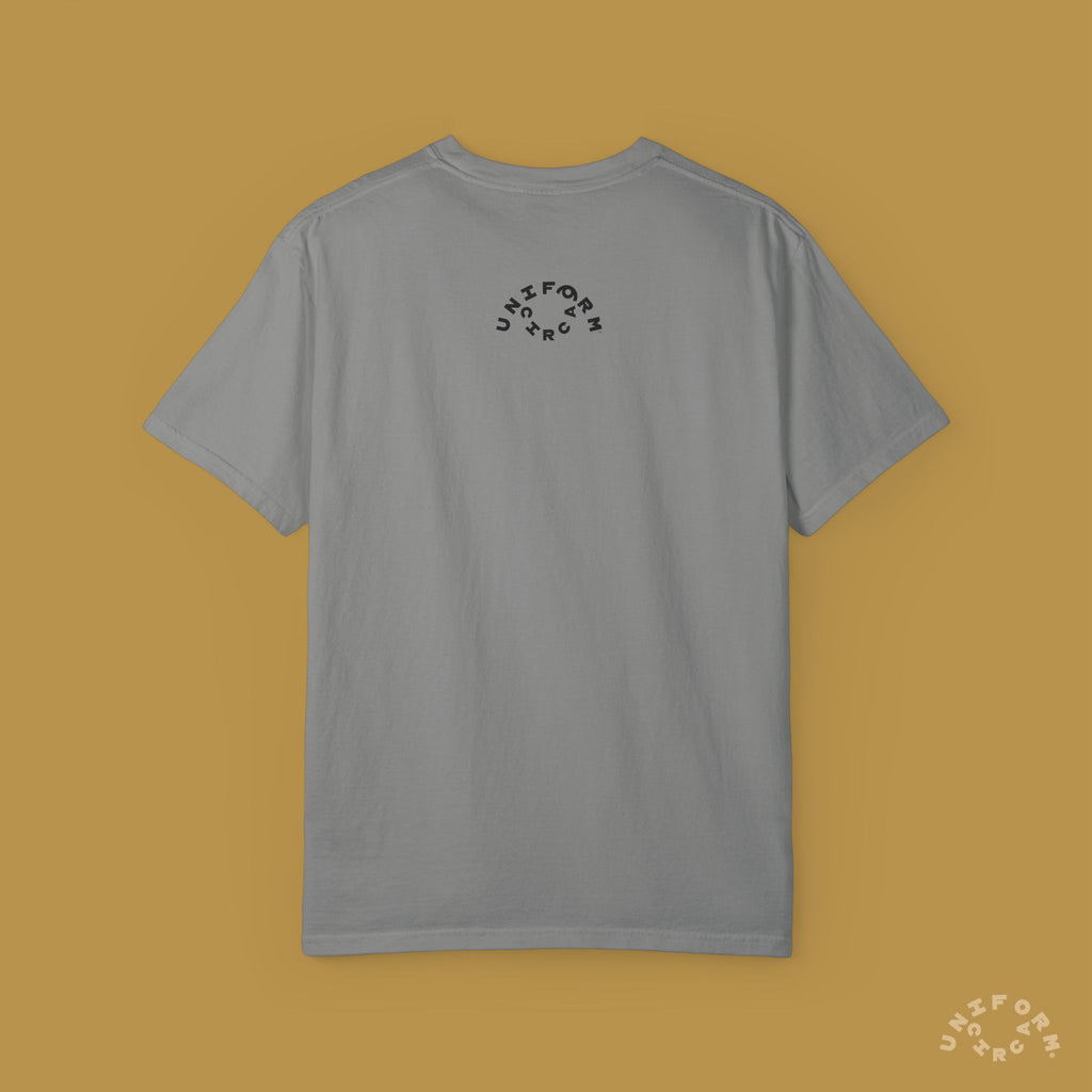 OYSTER LOGO CREWNECK T- SHIRT | Printed Black