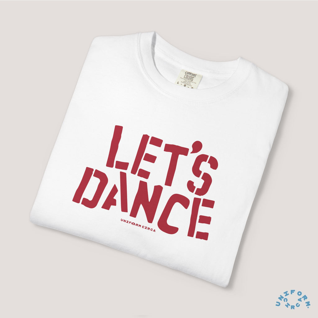 LET'S DANCE REVISITED CREWNECK T-SHIRT | Printed
