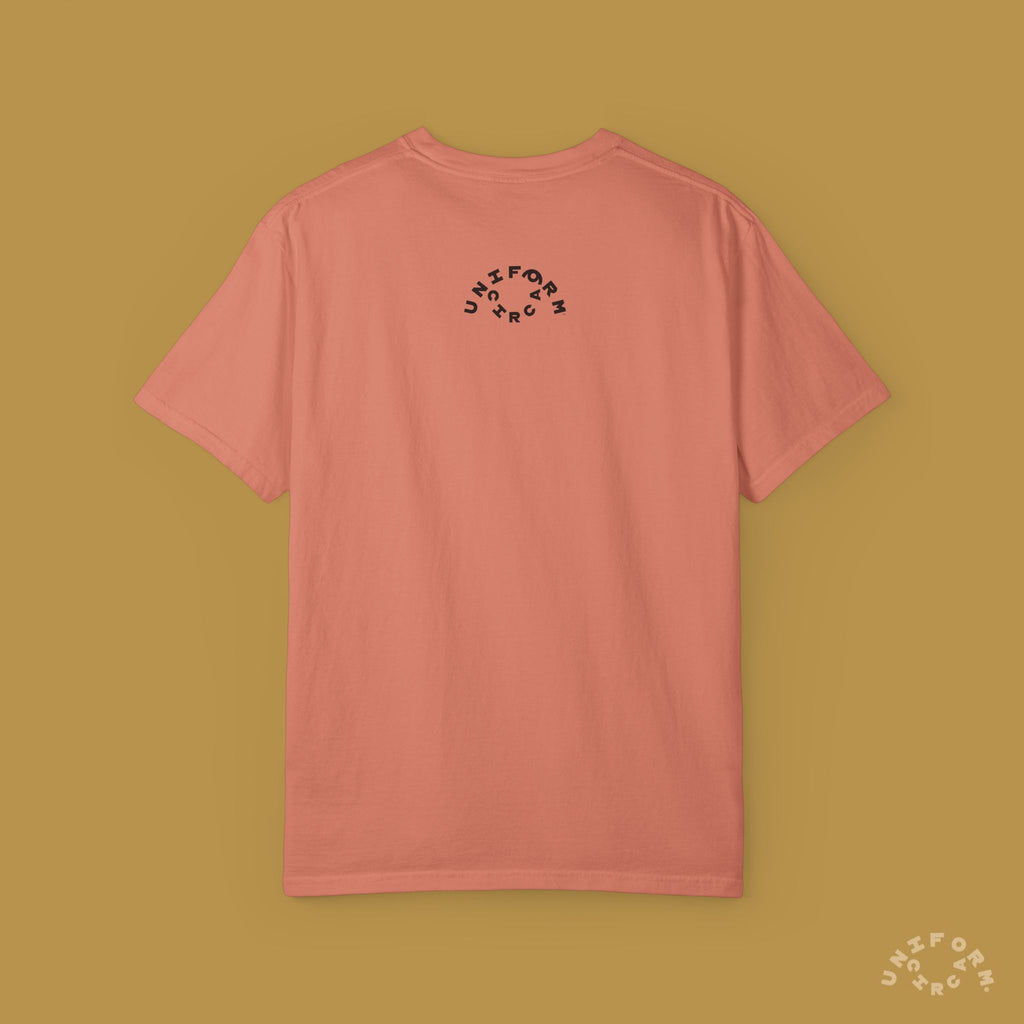 OYSTER LOGO CREWNECK T- SHIRT | Printed Black