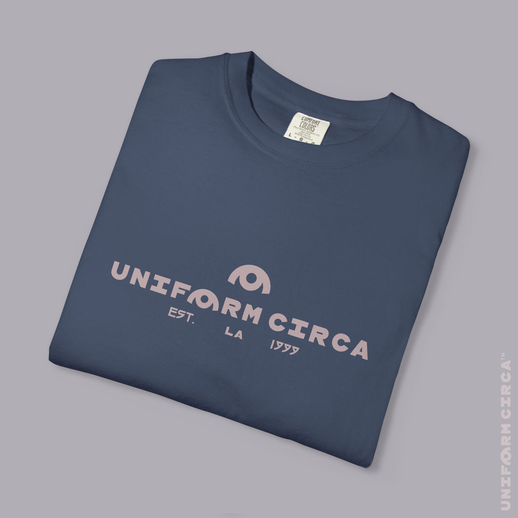 OYSTER ALL | Crewneck T-Shirt | Printed Iced Grape