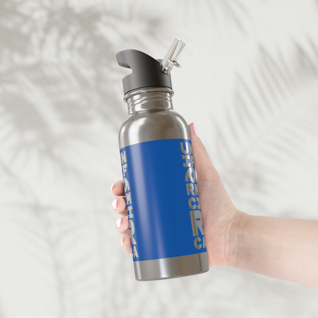 UC FULL STACK | BLUE | BPA FREE, Eco-Friendly 20oz Stainless Steel Water Bottle with Straw